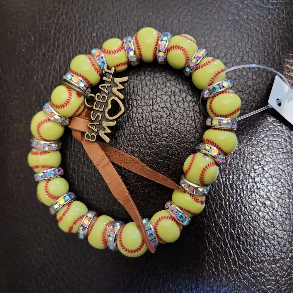 Baseball Mom bracelet